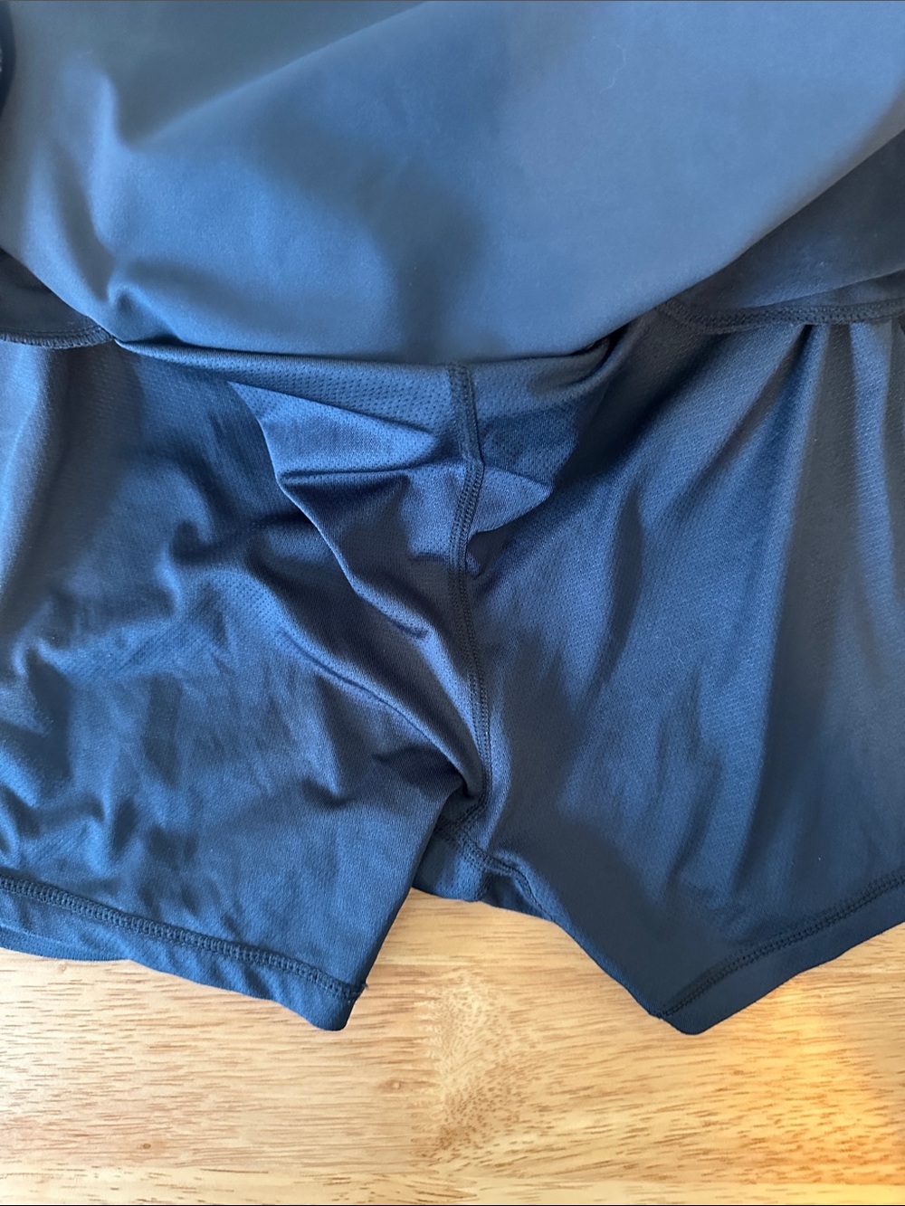 32 Degrees Navy Zip-Pocket Athletic Skort - Picture 7 of 7